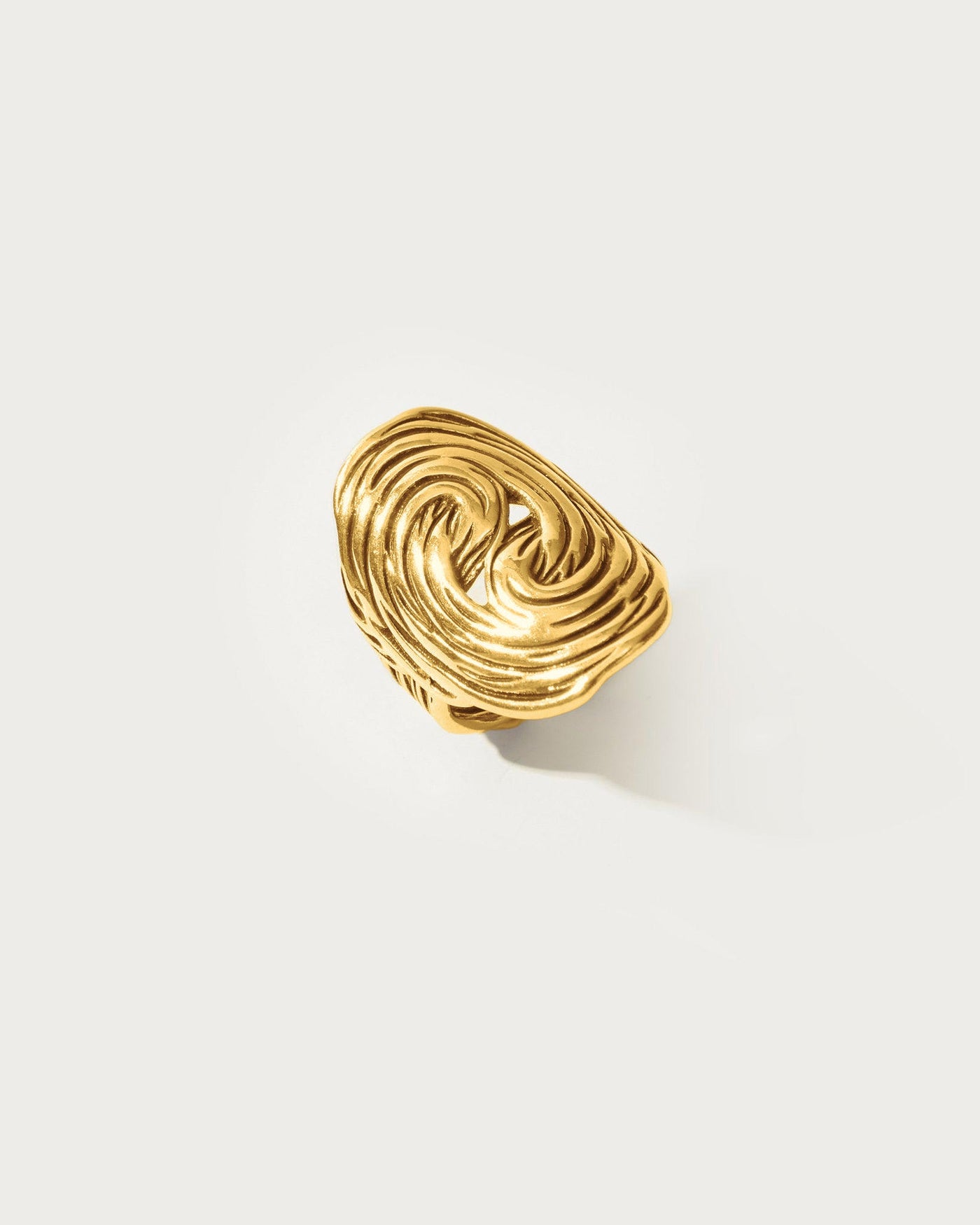 Sølv Swirl Ring