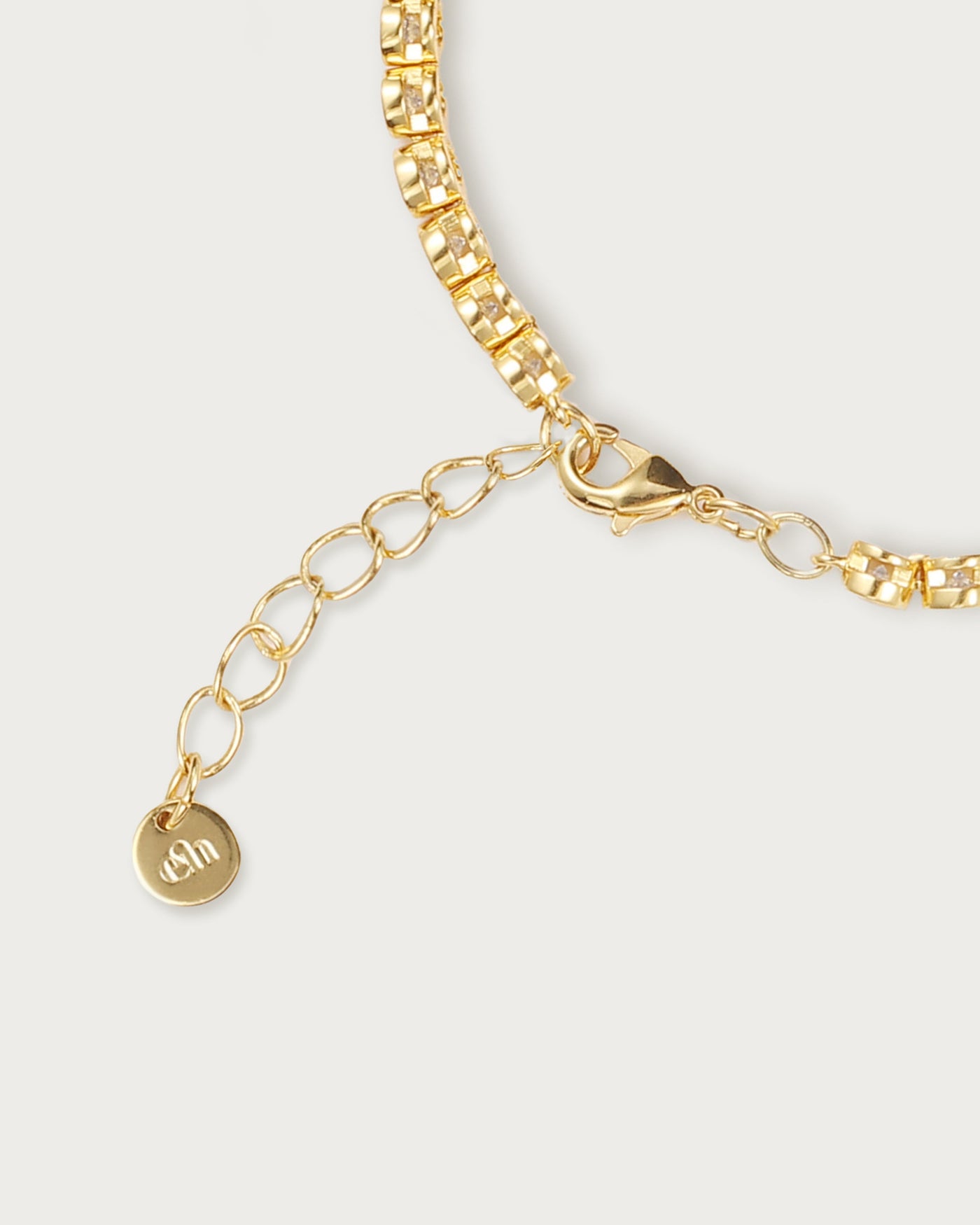 Tennisarmbånd i Guld