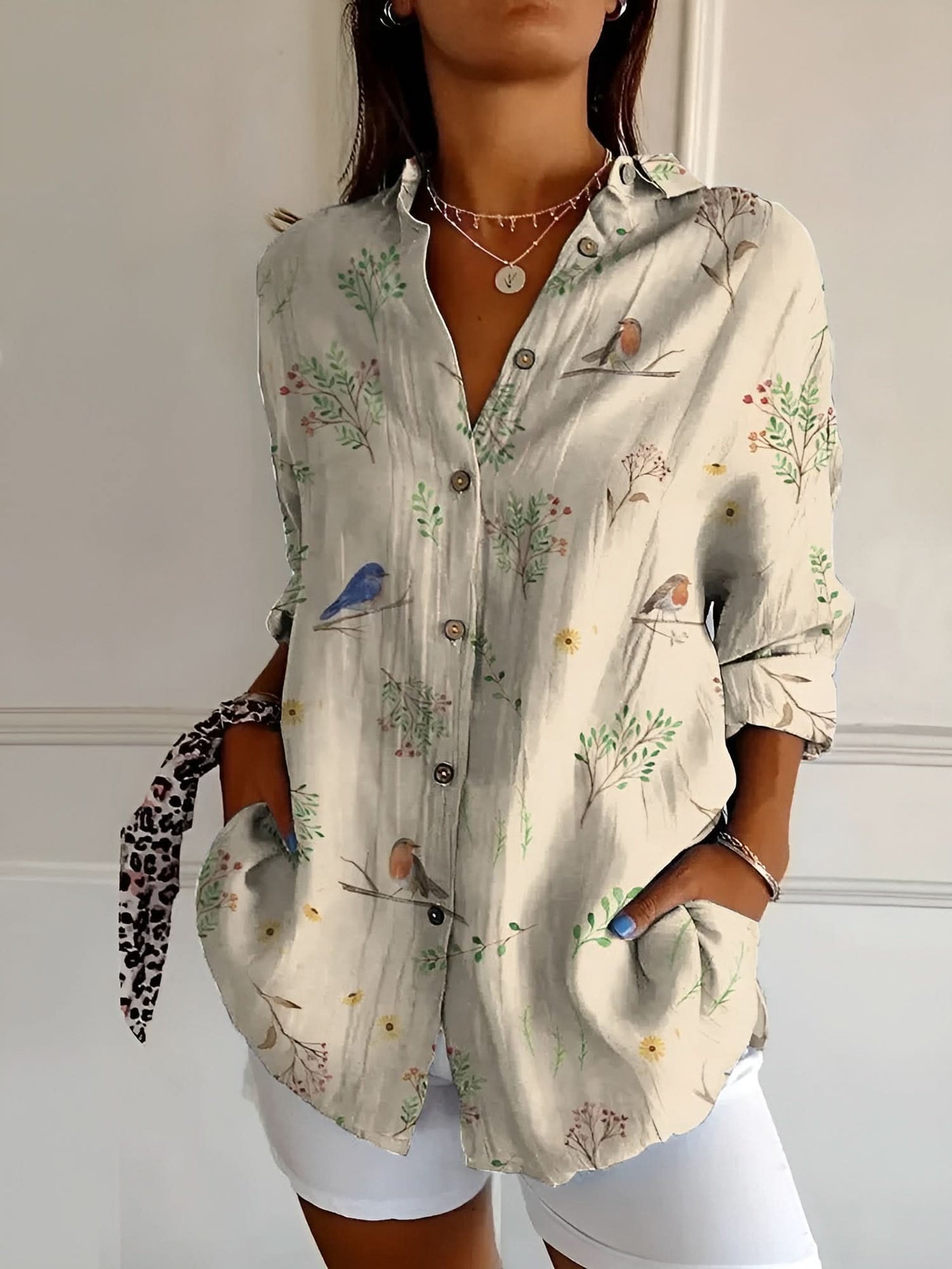 Amara™ Button-Up Skjorte | Elegance Uden Besvær™ - DK