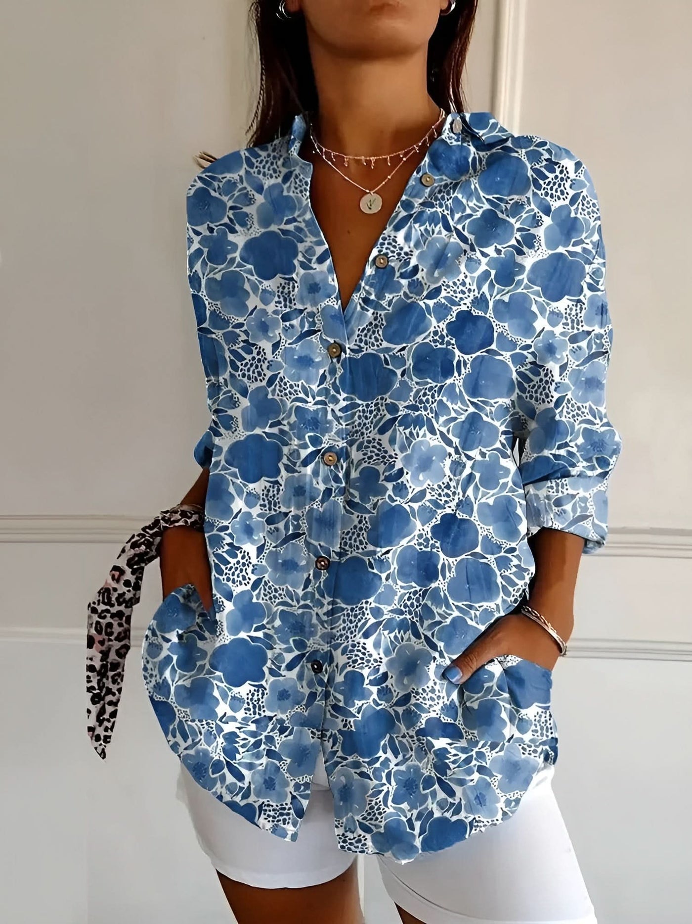 Amara™ Button-Up Skjorte | Elegance Uden Besvær™ - DK