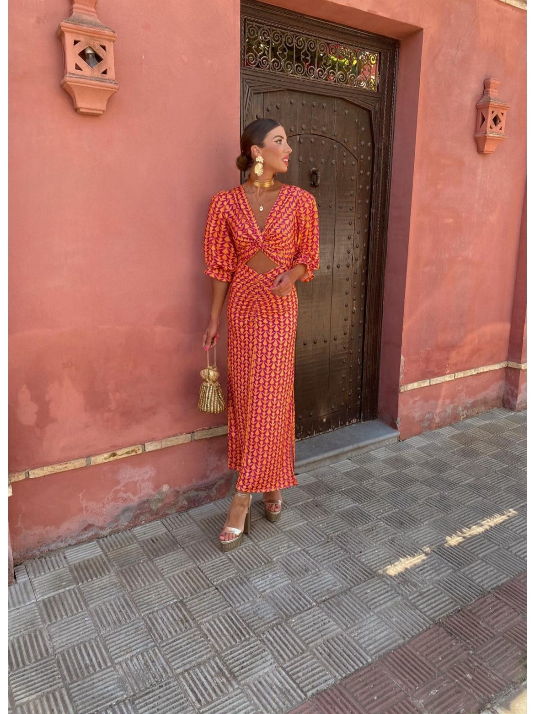 Juliana | Statement Kjole med Sommerdesign