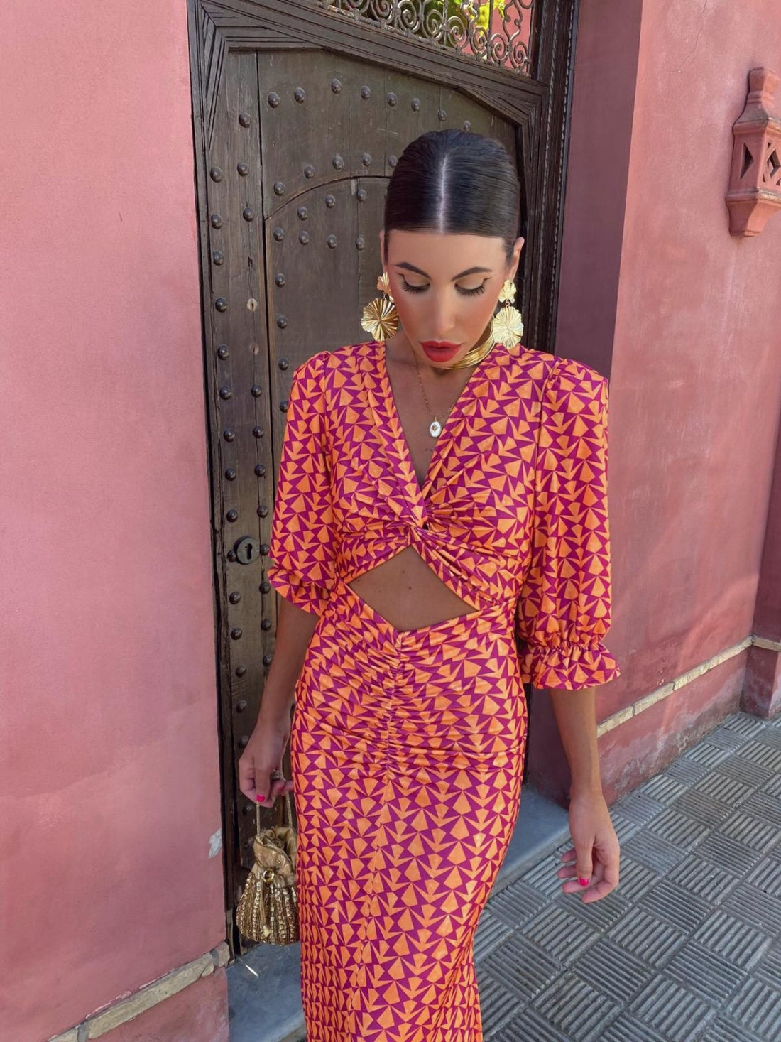 Juliana | Statement Kjole med Sommerdesign