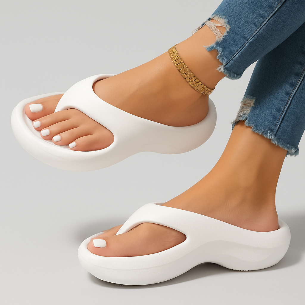 Sandaler med Fodsvangstøtte