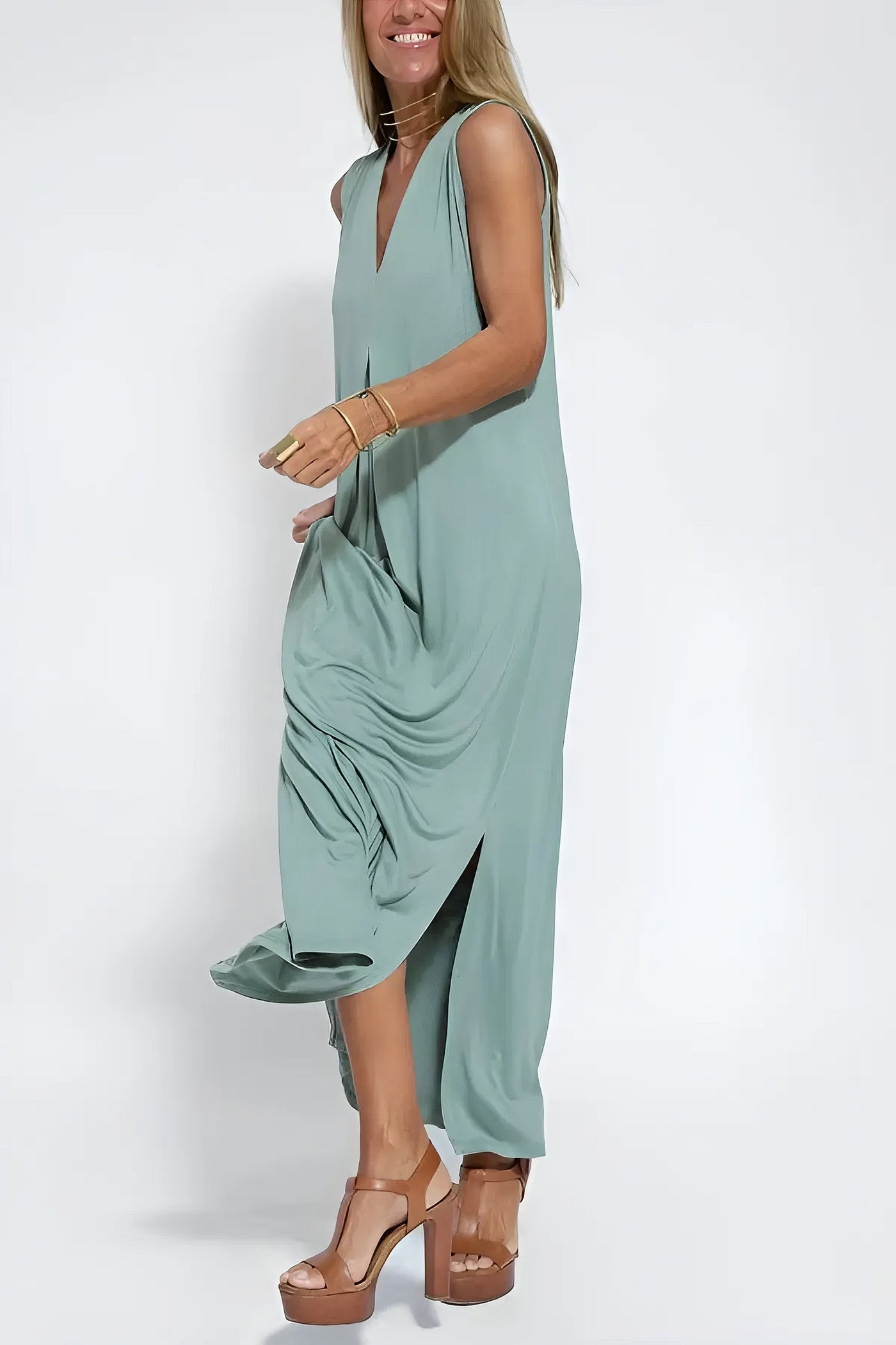 Marie | Elegant, figursyet Sommerkjole